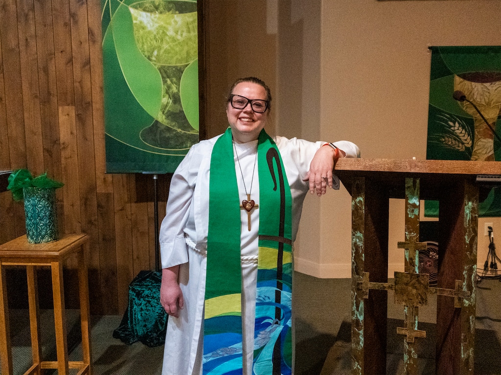 (Rick Egan | The Salt Lake Tribune) Katie Langston, pastor of mission and outreach at New Promise Lutheran Church in St. George, on Thursday, Aug. 14, 2025.