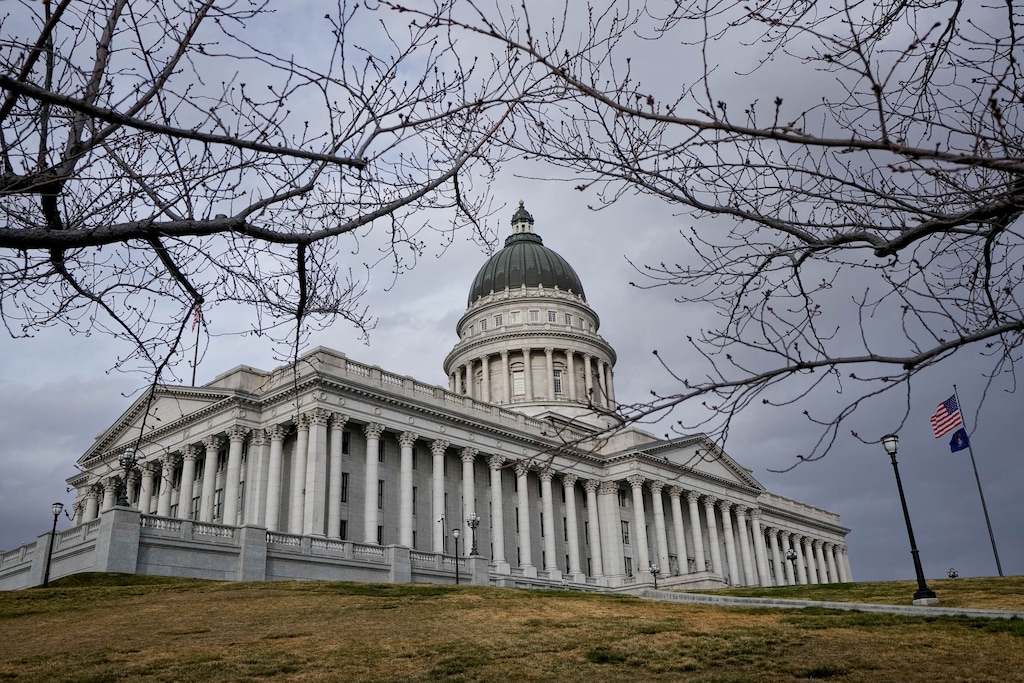 (Francisco Kjolseth | The Salt Lake Tribune) The state Capitol on Friday, March 1, 2024, in Salt Lake City.