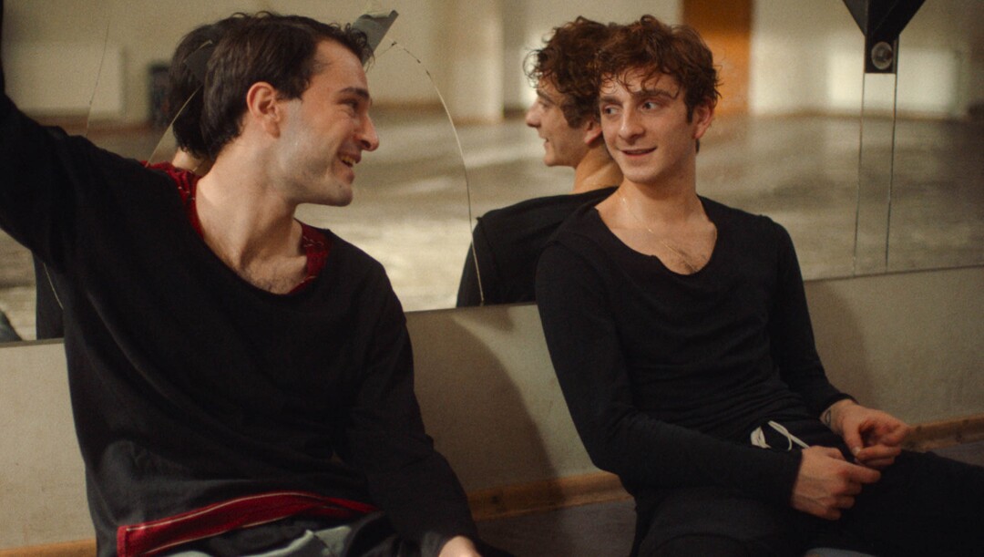 (Anka Gujabidze  |  courtesy of Sundance Institute) Bachi Valishvili, left, and Levan Gelbakhiani play dancers in "And Then We Danced," directed by Levan Akin, an official selection of the Spotlight program at the 2020 Sundance Film Festival.