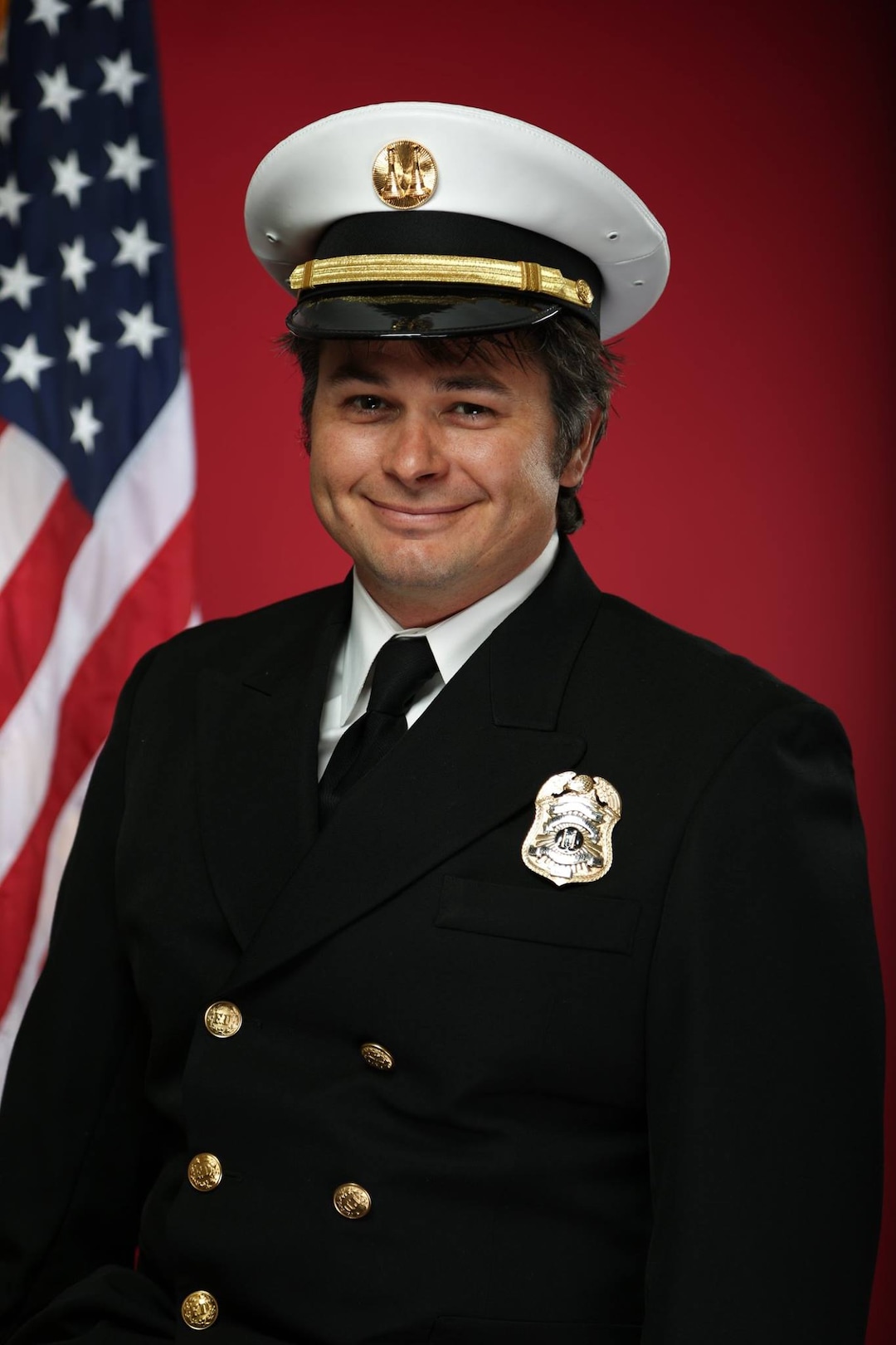 (Courtesy Draper Fire Department via Facebook ) Firefighter Matt Burchett, seen here in this undated photo, died Aug. 13, 2018, combating wildfires in California.