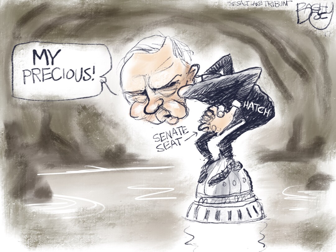 This Pat Bagley cartoon appears in The Salt Lake Tribune on Sunday, Nov. 26, 2017.