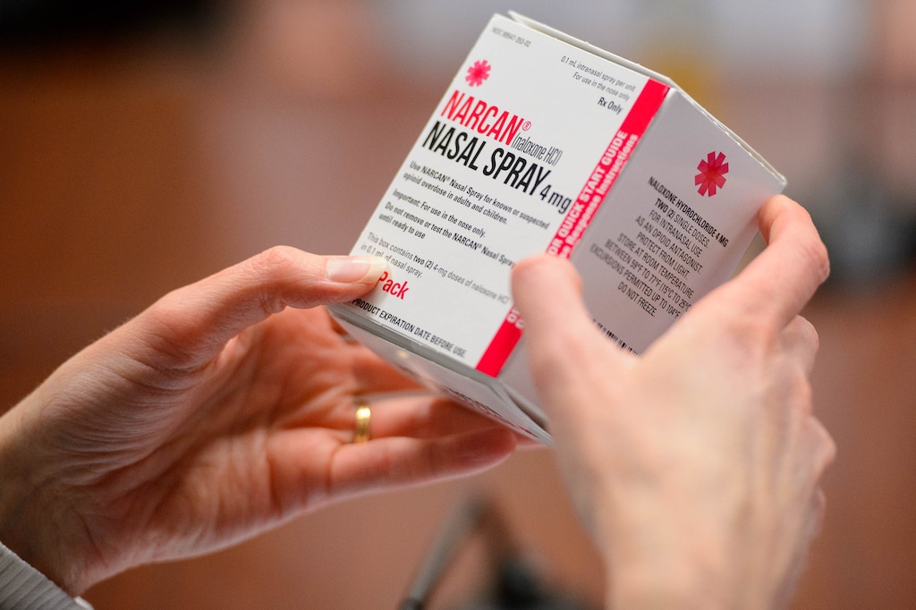 (Trent Nelson  |  The Salt Lake Tribune) NARCAN, the opioid antagonist drug, photographed on Tuesday, Feb. 11, 2020.