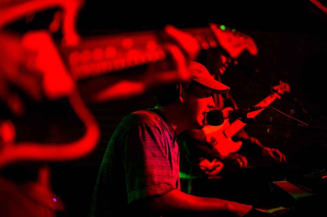 (Trent Nelson  |  The Salt Lake Tribune)  Jack Rutter performs with his solo project Ritt Momney at Kilby Court in Salt Lake City on Monday June 24, 2019.