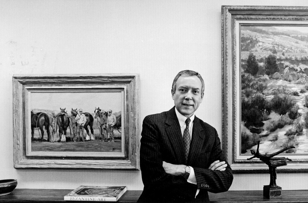 (The Salt Lake Tribune) Sen. Orrin Hatch in 1990.