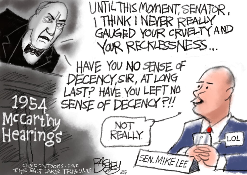 No Sense of Decency | Pat Bagley