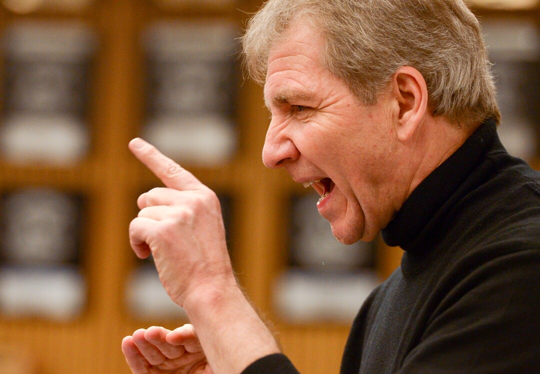Leah Hogsten  |  The Salt Lake Tribune   Utah Symphony Music Director Thierry Fischer helps members of the Cottonwood High School symphony bring to life Stravinsky's "The Firebirdâ" through the first Adopt a School pilot program. They will culminate in the performance of the piece on May 20, with Maestro Fischer conducting the live streamed event to other participating Utah orchestras who will be following along as the state's largest "Super Orchestra."