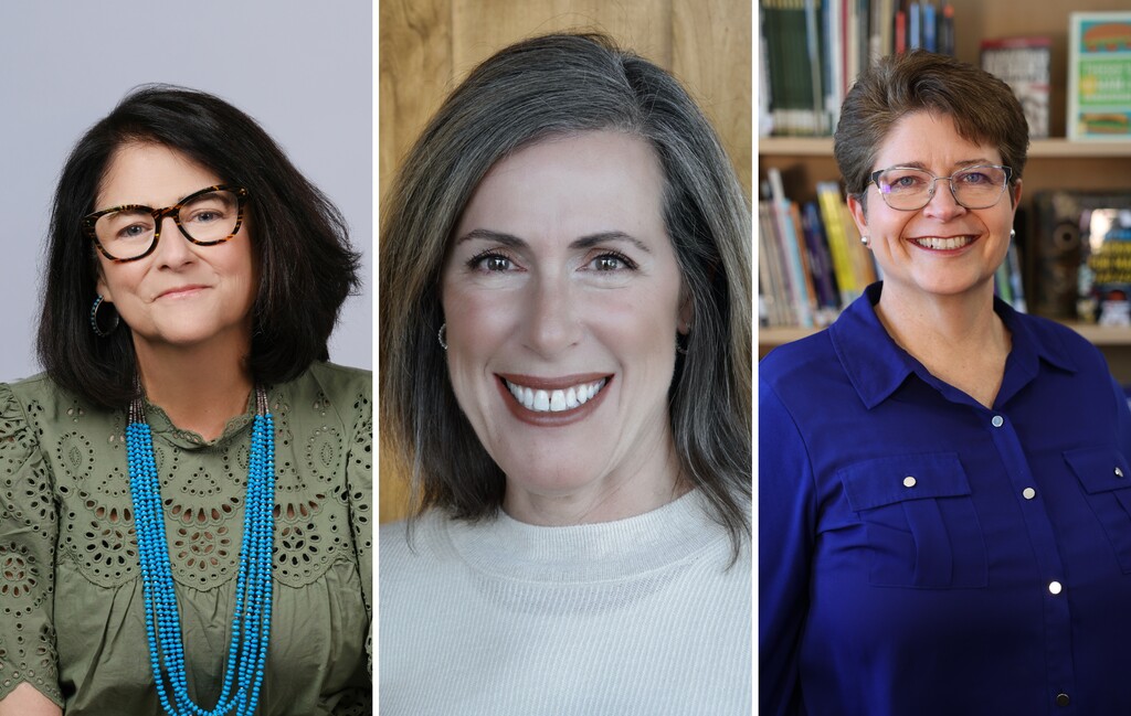(Marjorie Cortez, Beth Noymer Levine, Gretchen Zaitzeff) The Salt Lake Tribune editorial board welcomed Marjorie Cortez, Beth Noymer Levine and Gretchen Zaitzeff in May 2026.