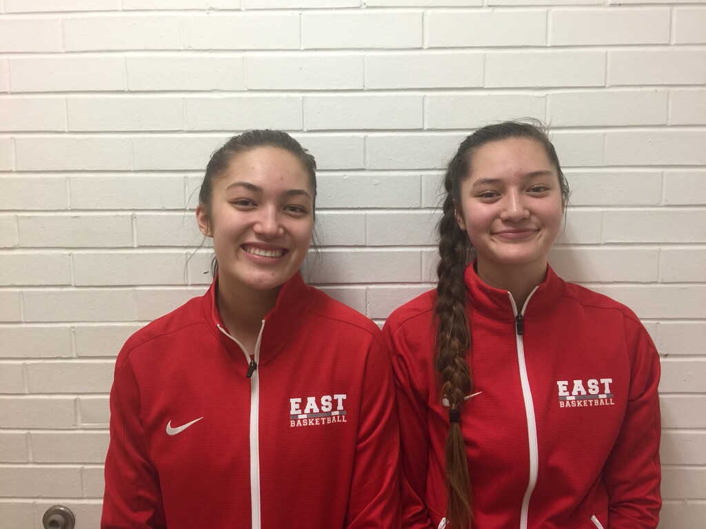 Talon Chappell  |  For The Tribune Deserae Falatea and Lealani Falatea, East High