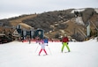 (Rick Egan | The Salt Lake Tribune) Snowless trails are seen from the base of Park City Mountain Resort on Tuesday, Dec. 23, 2025.
