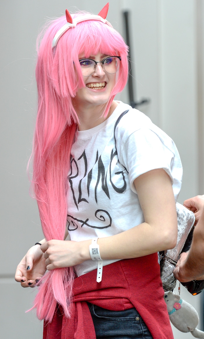 Leah Hogsten  |  The Salt Lake Tribune  Cosplayers roam the aisles atÊFanX Salt Lake Comic Convention, Saturday, April 20, 2019. 