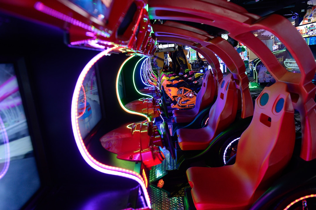 (Francisco Kjolseth  |  The Salt Lake Tribune)  All Star Bowling has opened a new 70,000 square foot, high-tech bowling and entertainment center at Valley Fair Mall, in West Valley City. It has 32 lanes with luxury seating, laser tag and virtual reality games as well as old-school air hockey, basketball and bumper cars. Inside the center is the new Pins & Ales 21+ bar with more games including axe throwing.