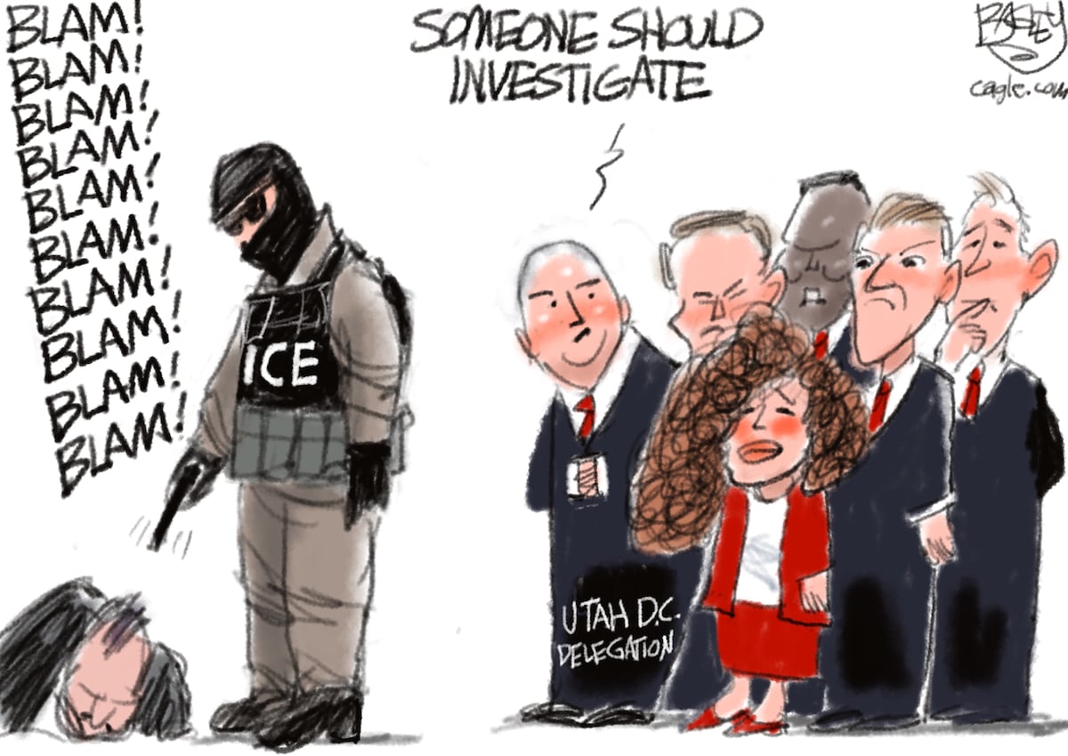 Bagley Cartoon: Killing Time