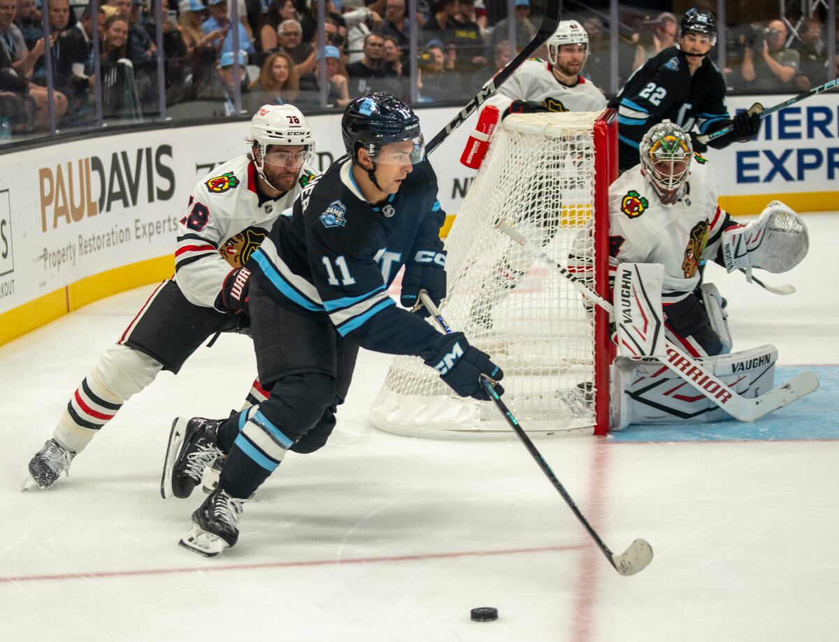 Dylan Guenther makes history for Utah Hockey Club