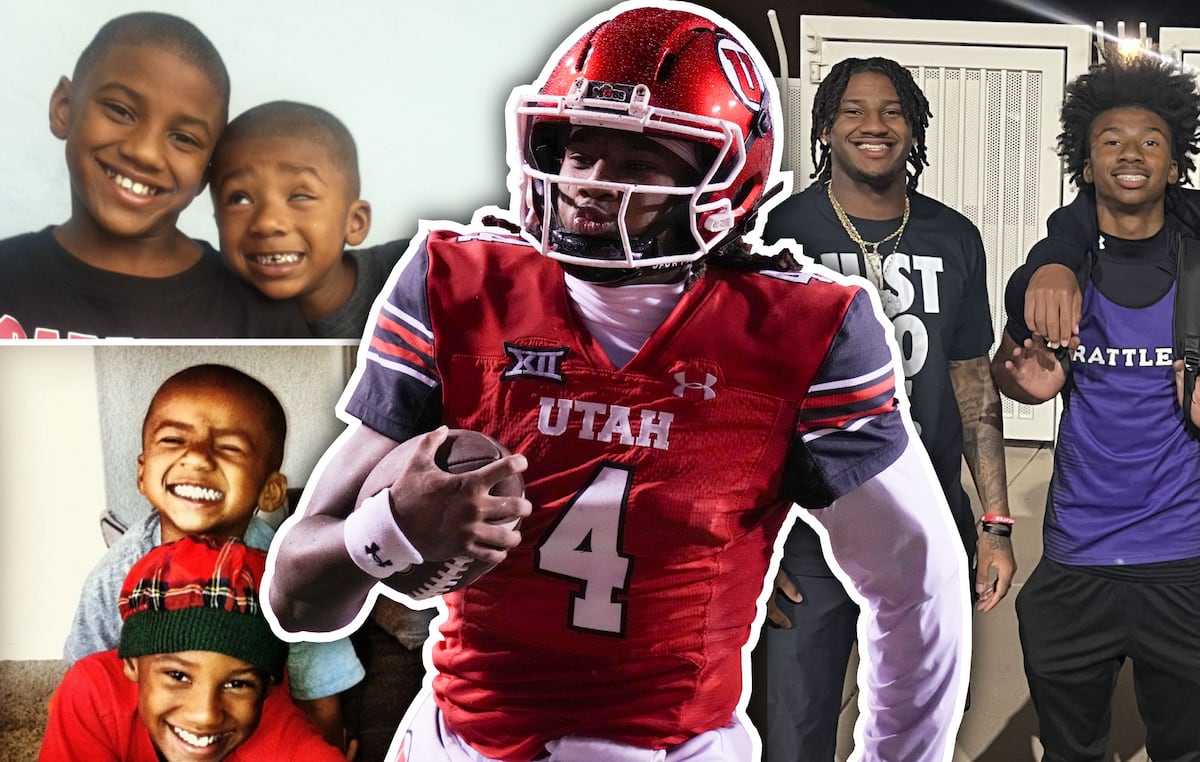 How Devon Dampier’s bond with his brother helped turn the Utah quarterback into a leader