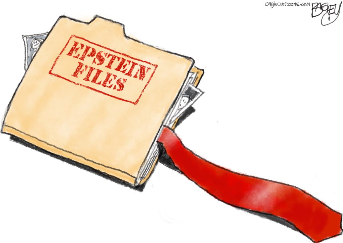 Bagley Cartoon: The Tie-in