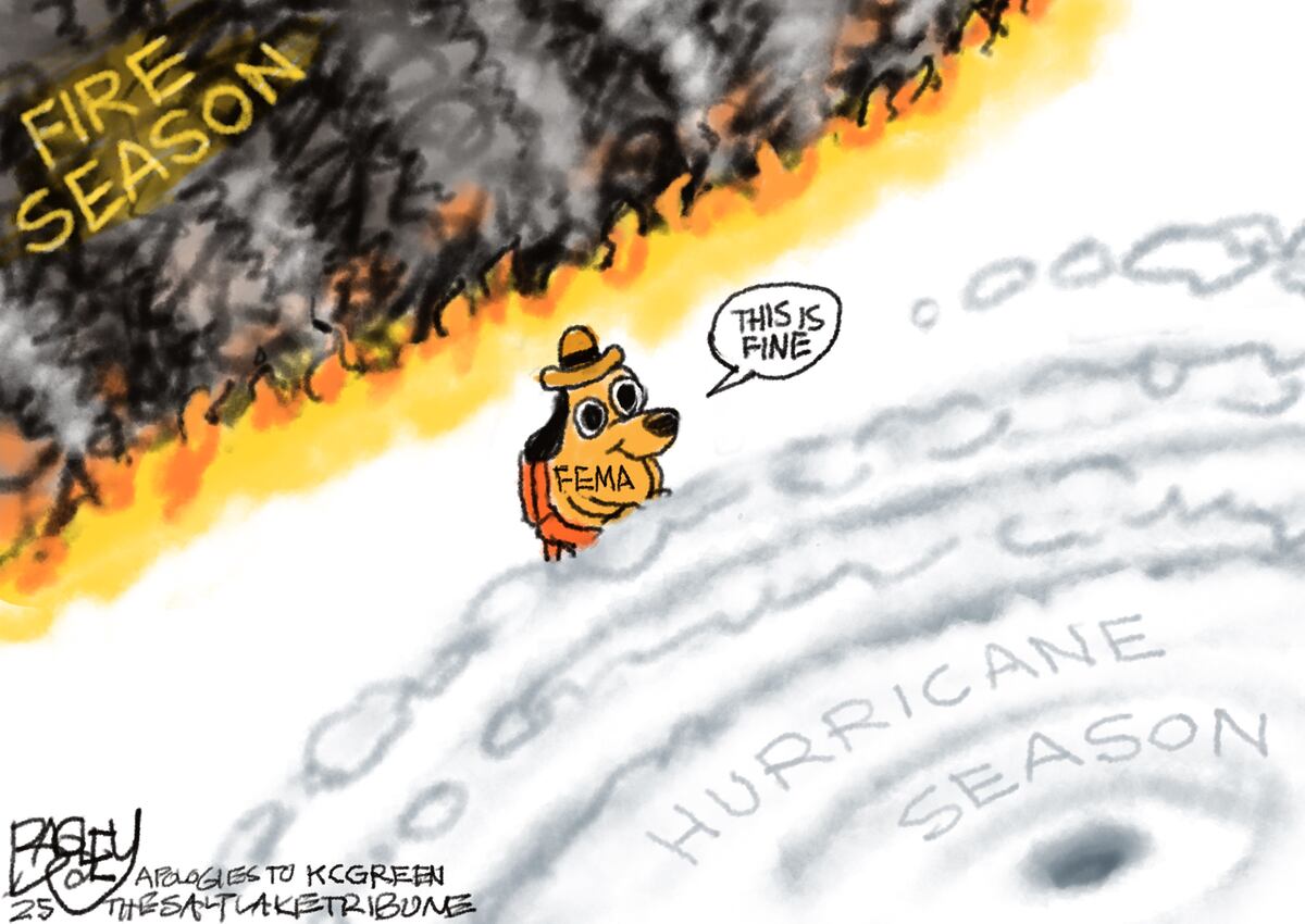 Bagley Cartoon: Disaster Season