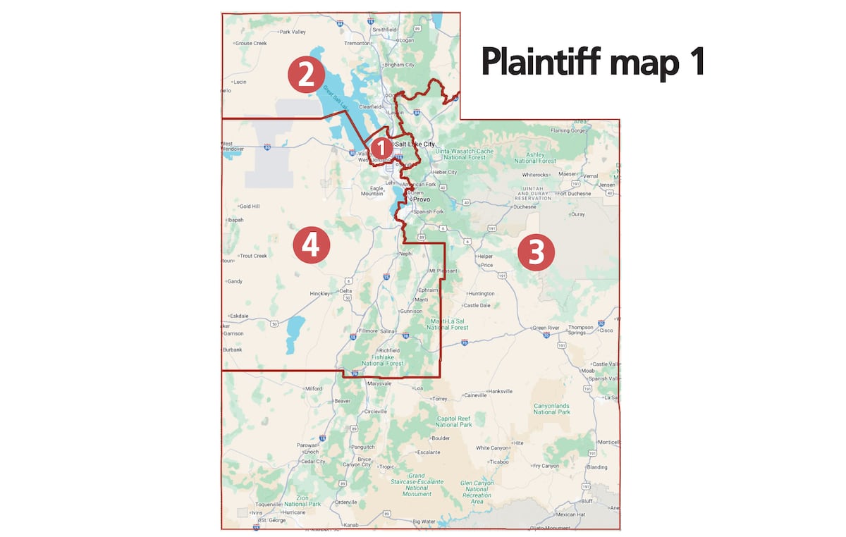Utah’s new congressional map. See which district you’ll be in during the 2026 midterms.