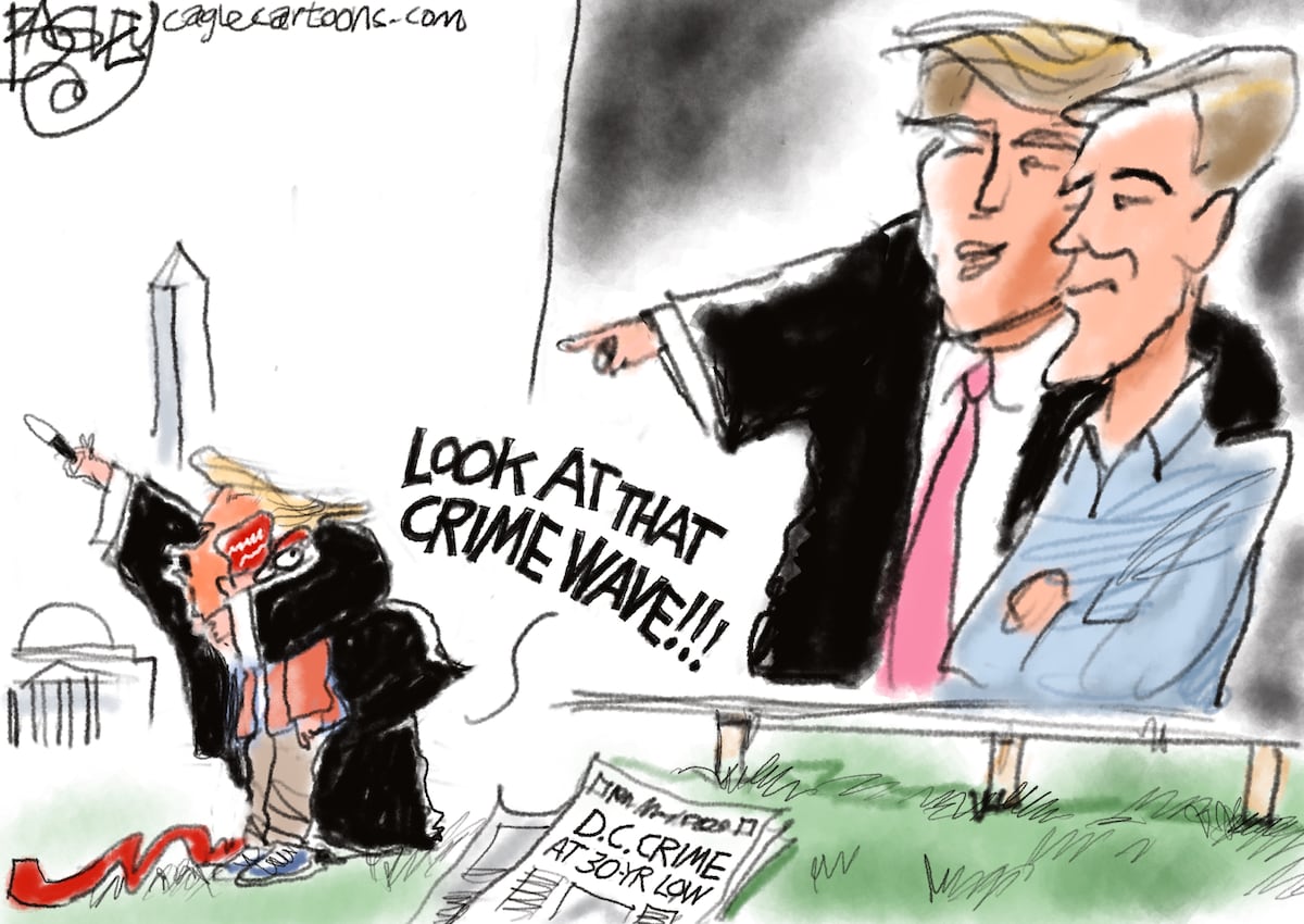 Bagley Cartoon: Criminals in D.C.