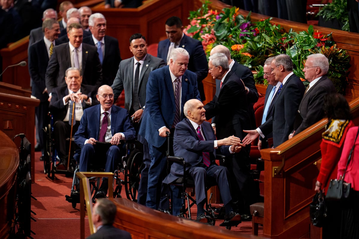 LDS General Conference's Saturday sessions Will President Russell