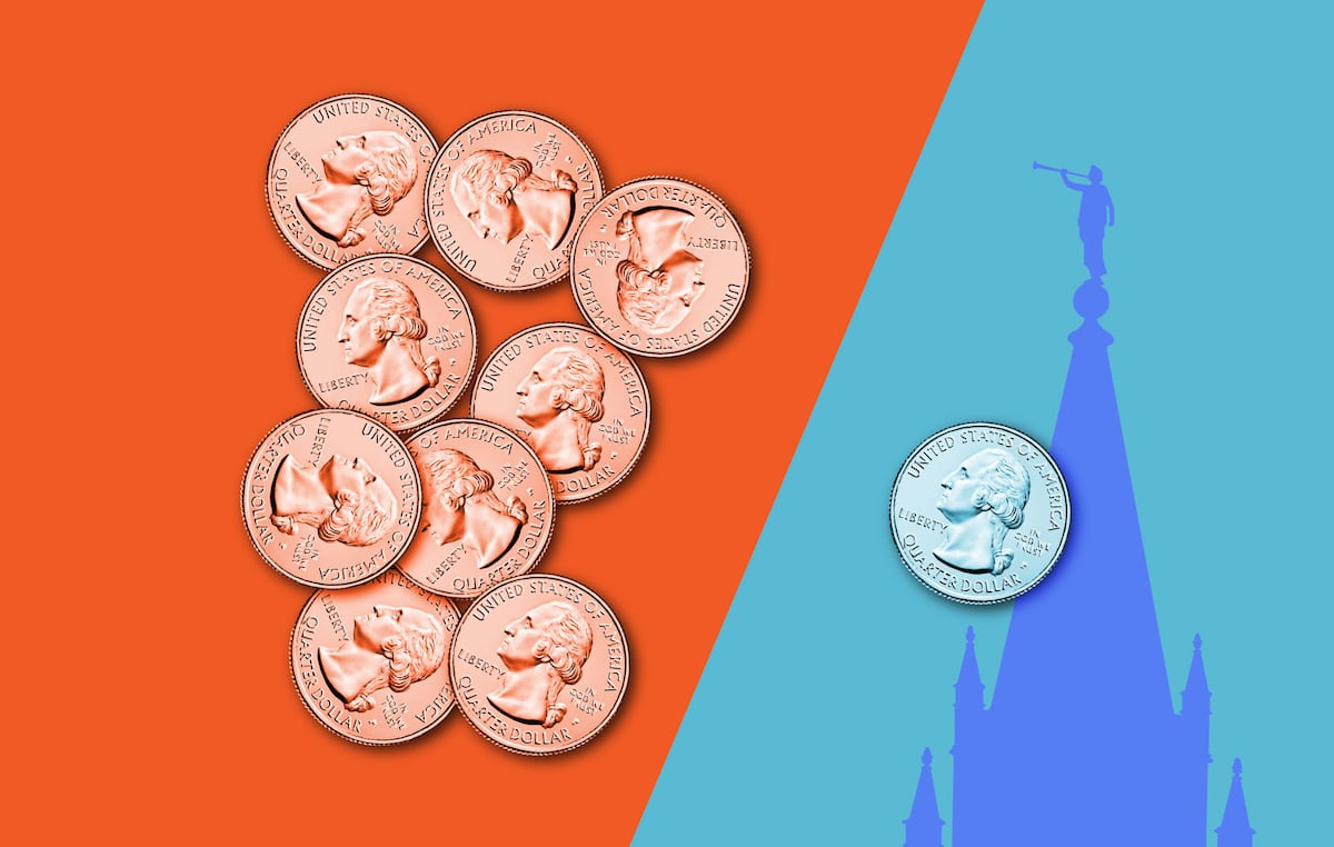 Commentary: Despite economic worries and the LDS Church’s wealth, I pay a ‘tithe that hurts.’ Here’s why.