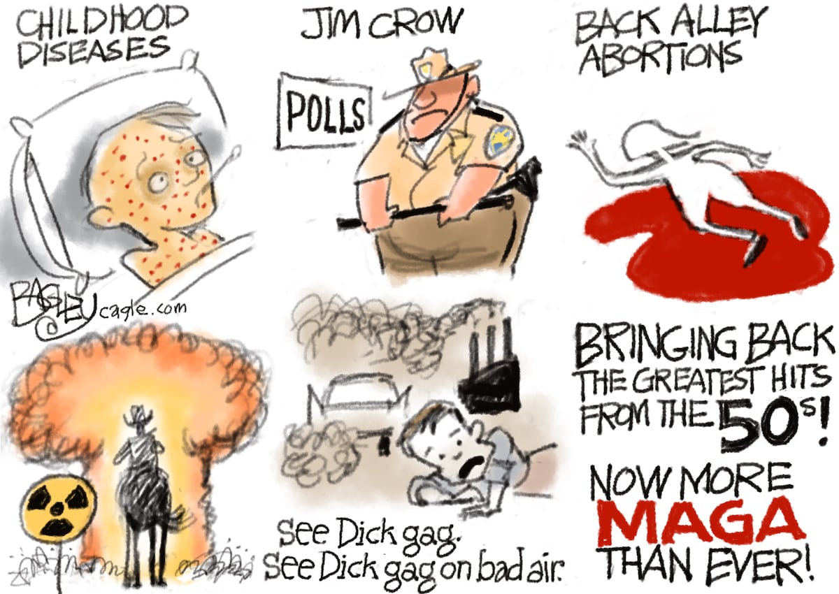 Bagley Cartoon: The Unwokening