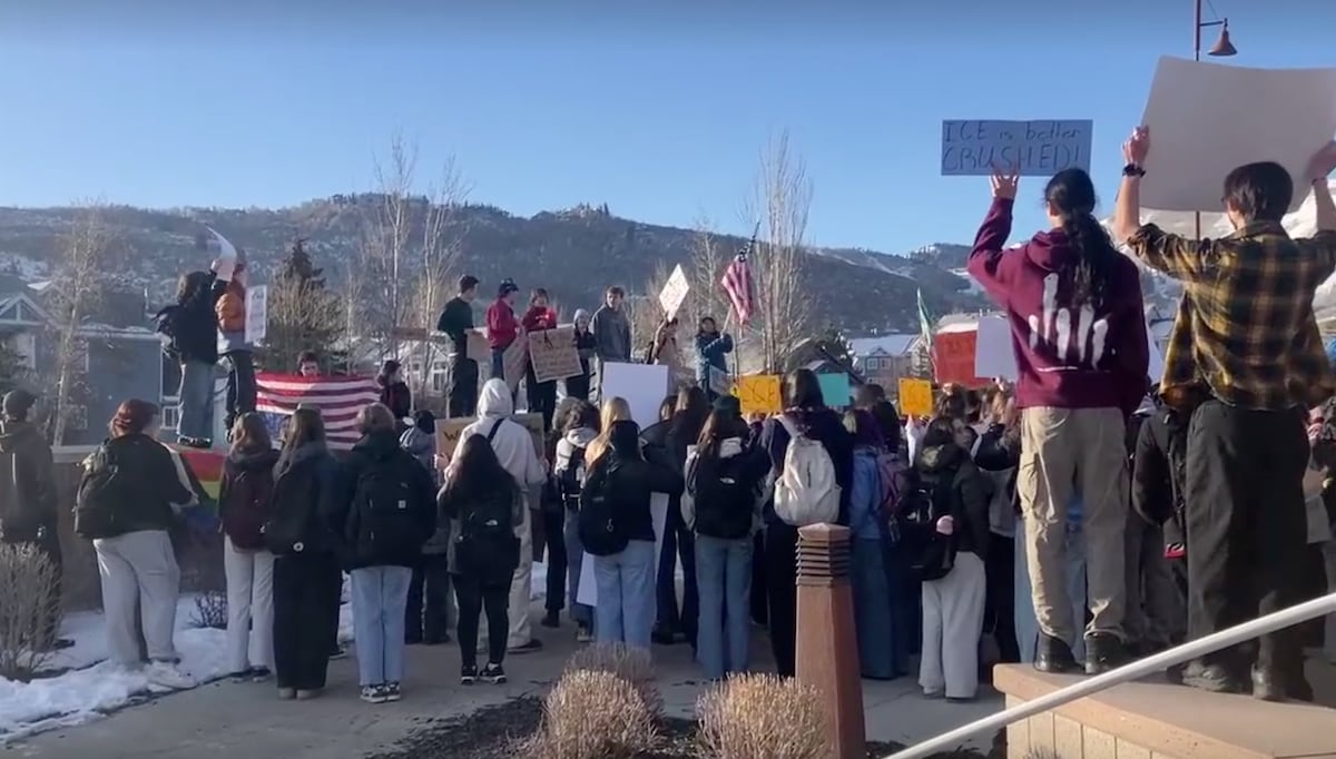 Utah students walk out to protest ICE tactics: ‘Fascism has got to go’