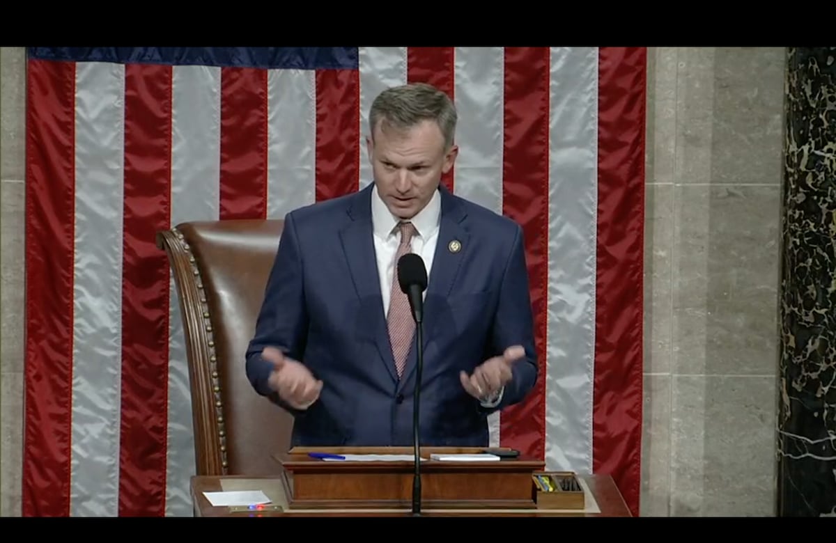 Utah’s Rep. Blake Moore cracks ‘6-7’ joke on House floor ‘mostly so I could embarrass my kids’