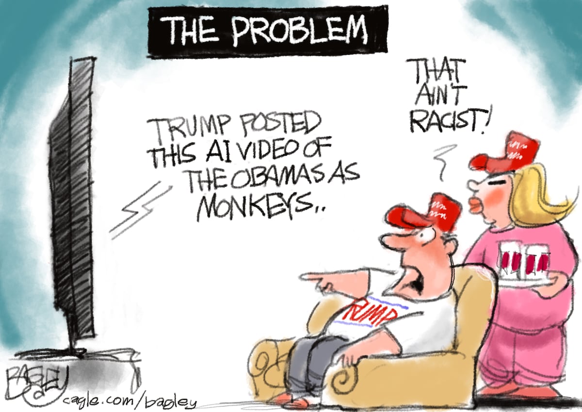 Bagley Cartoon: Race to the Bottom