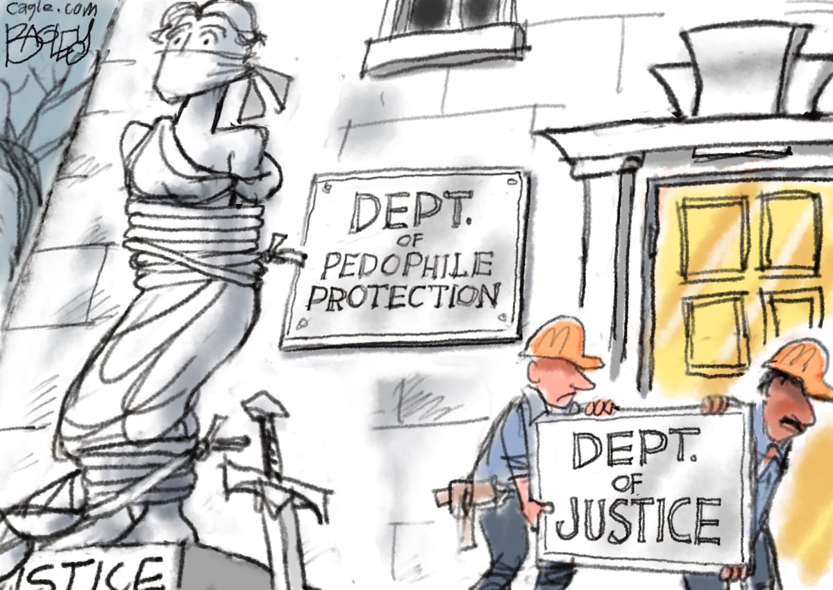 Bagley-Cartoon: Namensänderung der Regierung