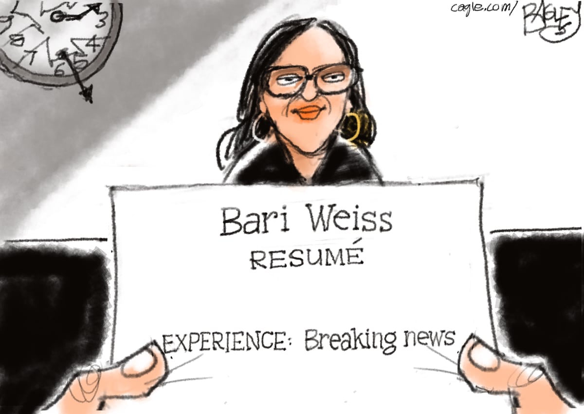 Bagley Cartoon: Breaking 60 Minutes