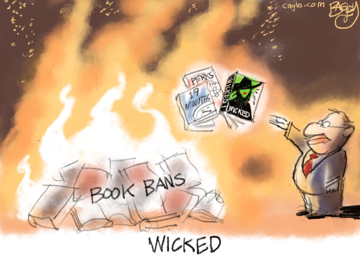 Bagley Cartoon: Something Wicked This Way Comes