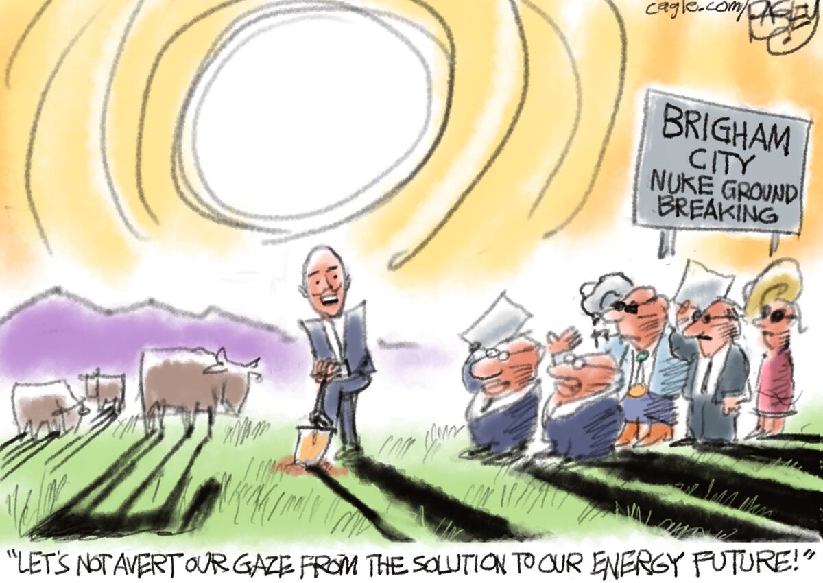 Bagley-Cartoon: Energielösung