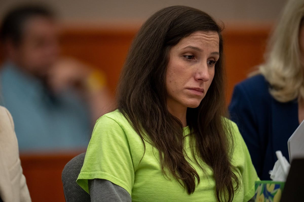 For the first time, Kouri Richins speaks publicly during her sentencing ...