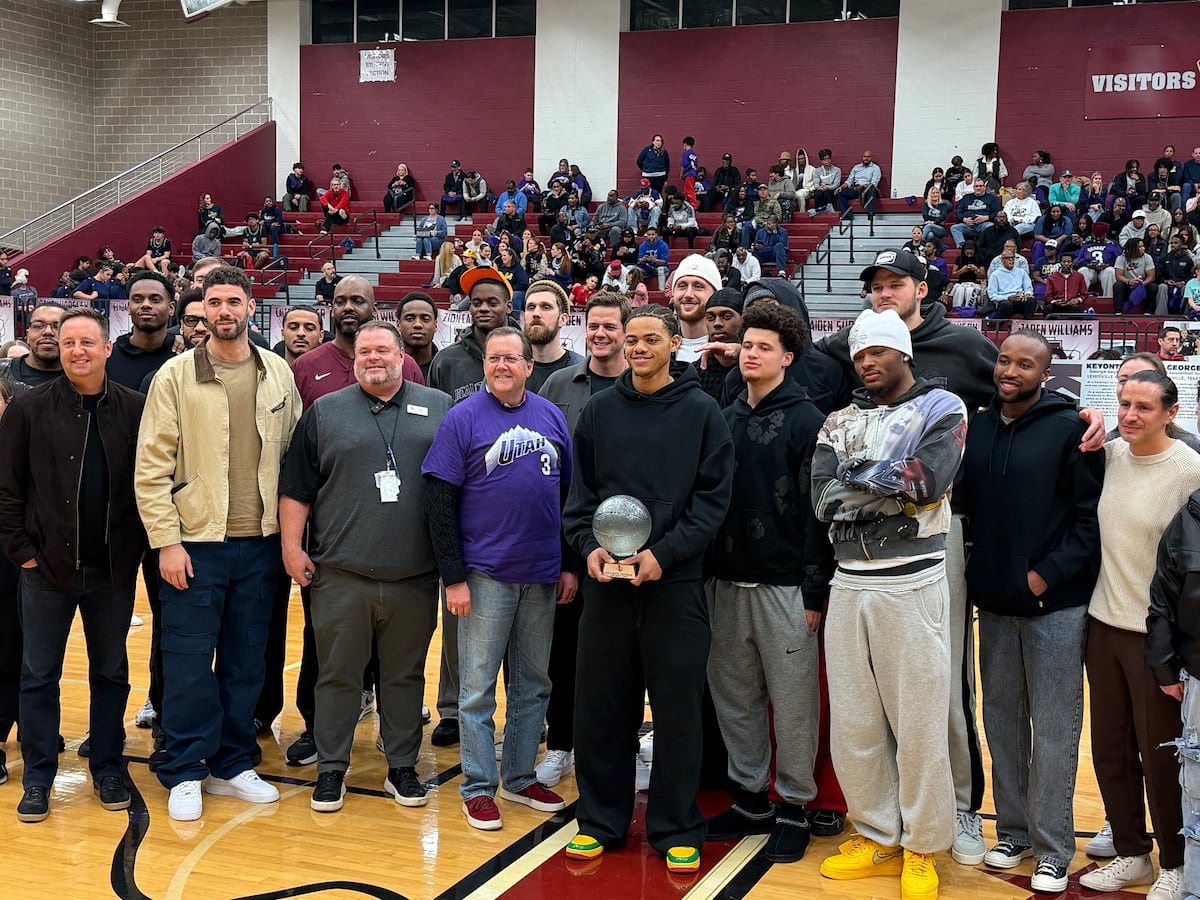 As his NBA career explodes, Jazz guard Keyonte George is honored by his Texas high school