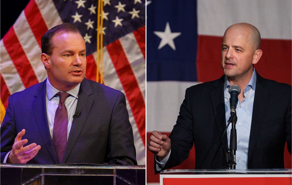 Both Republican incumbent Sen. Mike Lee and his challenger, independent  Evan McMullin, identify as conservatives. How are they different?