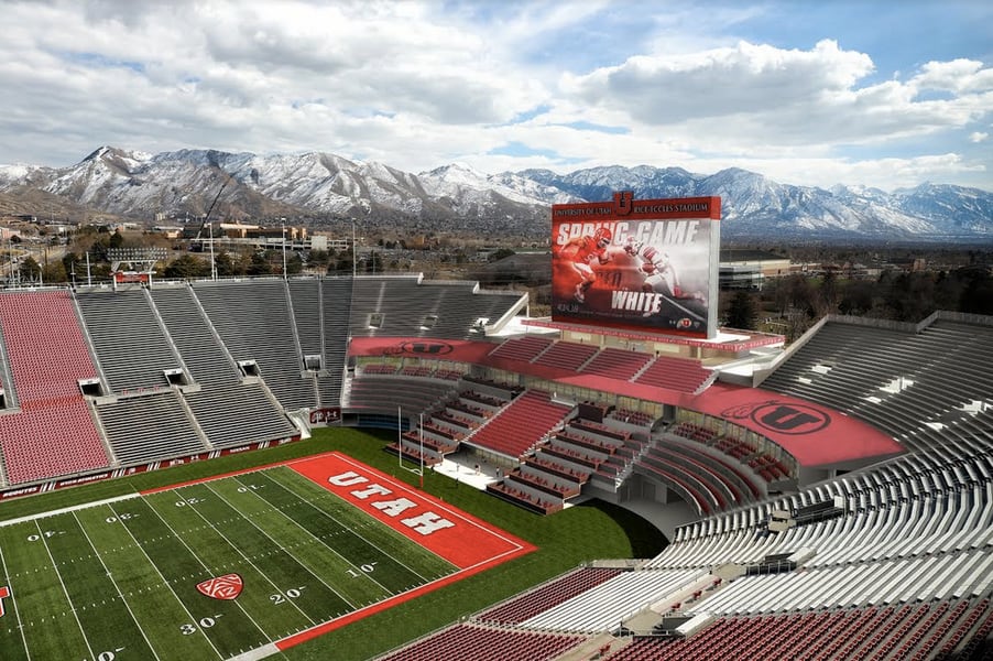 University Of Utah Football Seating Chart