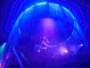 (Trent Nelson  |  The Salt Lake Tribune) Cirque Italia's Water Circus in Salt Lake City on Thursday, June 9, 2022. The troupe is scheduled to perform in Salt Lake City through June 19, 2022, then move the tent and show to Provo Towne Centre, June 23-26, 2022.