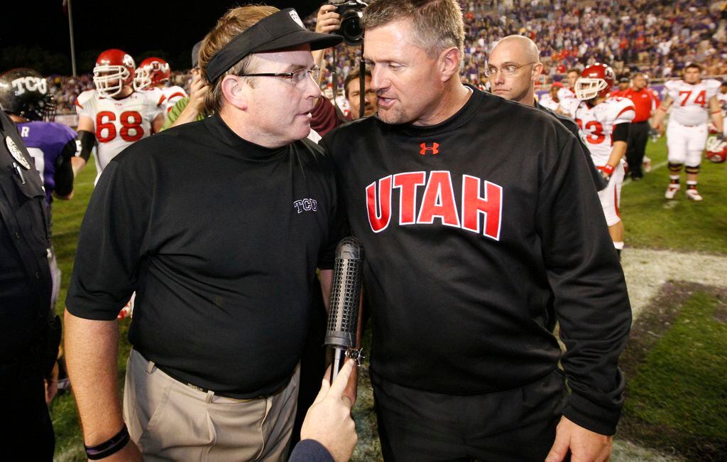 Kyle Whittingham says Gary Patterson's TCU exit a reminder that 'nobody's  safe' in college football