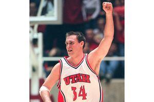 (Rick Egan | The Salt Lake Tribune) Chris Burgess during a game against BYU in 2001. A BYU assistant, Burgess is expected to leave BYU for the same position at the University of Utah, according to sources.
