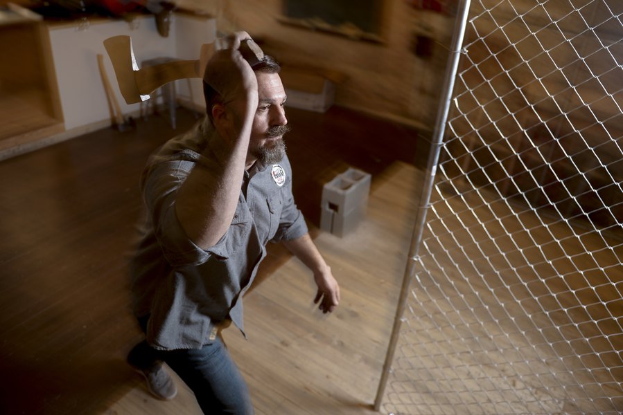 This is how you play the game: Utah ax-throwing business gets beer license by adding pool tables