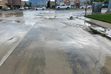 (South Salt Lake Police) A water main broke on 3300 South in South Salt Lake, causing a sinkhole and some partial road closures.